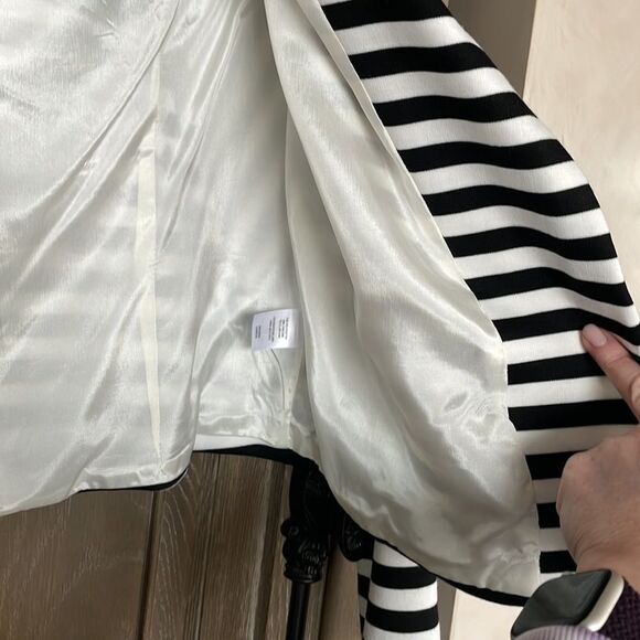 Robbi & Nikki by Robert Rodriguez striped blazer size medium - Picture 11 of 17